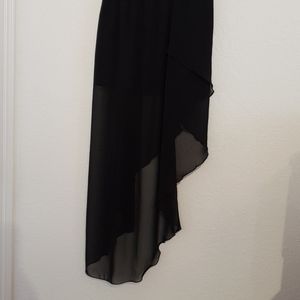Black Midi Maxi Skirt